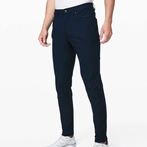 Lululemon Men’s ABC Pant Slim *Warpstreme 32" size 30 True Navy pants M5704S